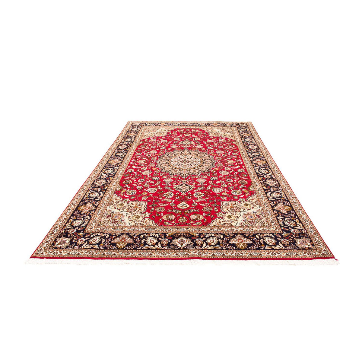 Alfombra Persa - Tabriz - Real - 303 x 205 cm - rojo