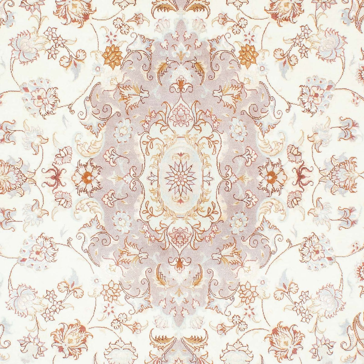 Alfombra Persa - Tabriz - Real - 243 x 171 cm - beige