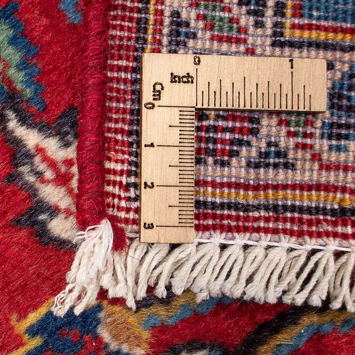 Alfombra persa - Keshan - 400 x 398 cm - rojo