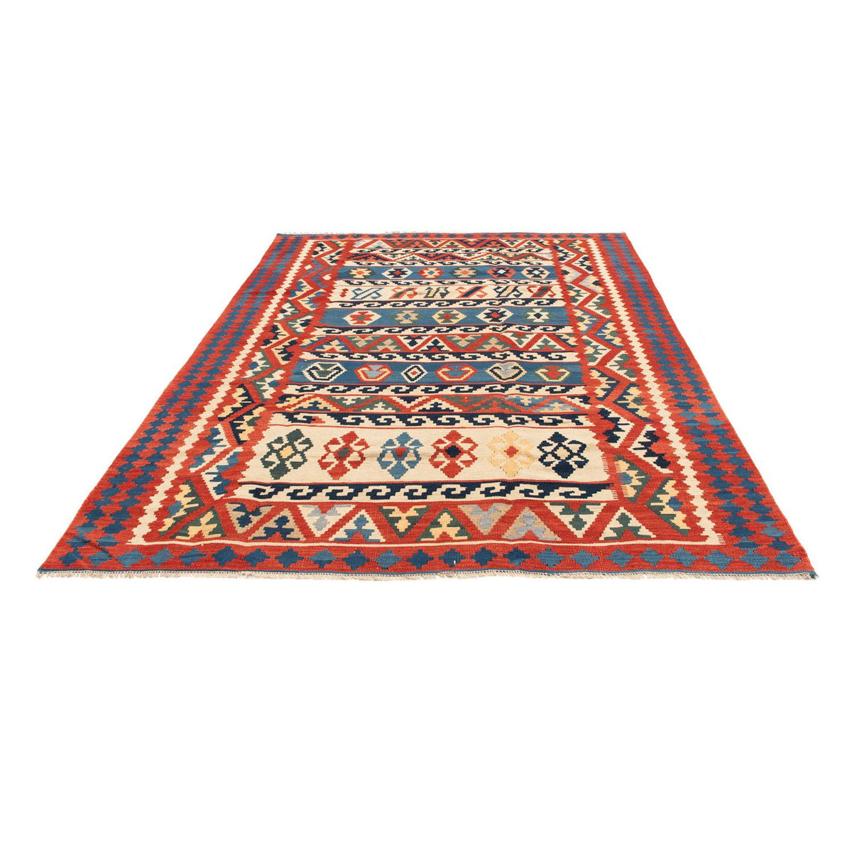 Alfombra Kelim - Oriental - 263 x 193 cm - multicolor