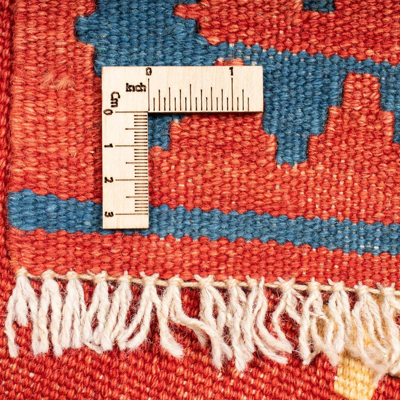 Alfombra Kelim - Oriental - 271 x 215 cm - rojo