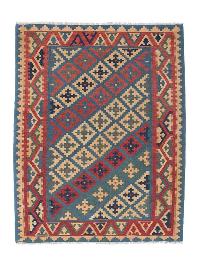 Kilim Fars 127x166cm - azul