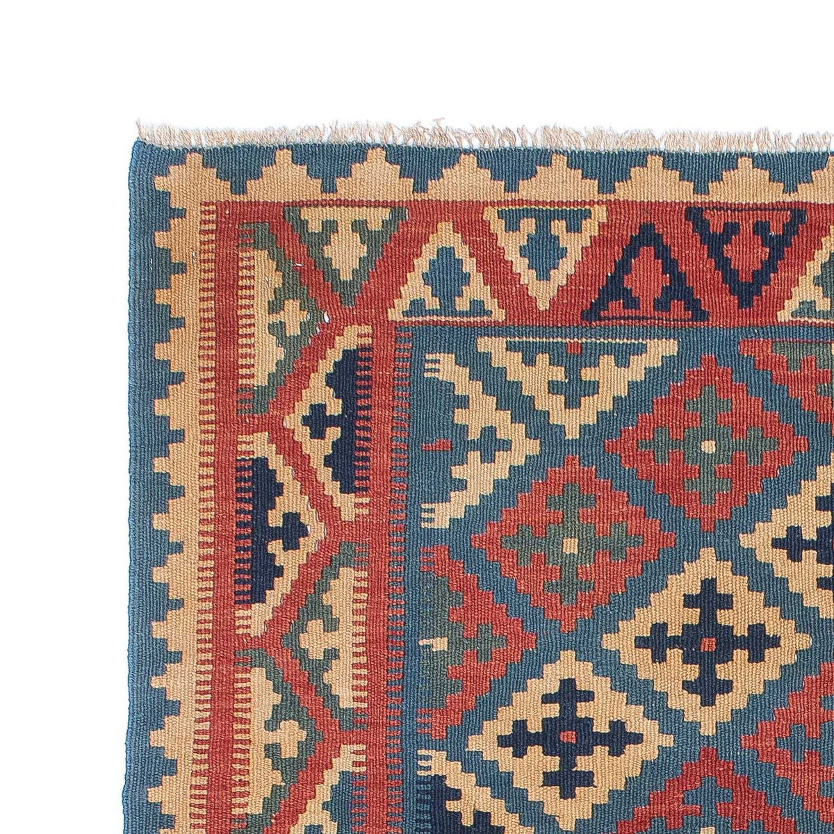 Alfombra Kelim - Oriental - 166 x 127 cm - azul