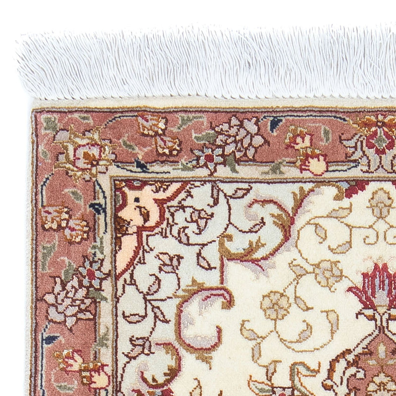 Alfombra Persa - Tabriz - Real - 92 x 60 cm - beige