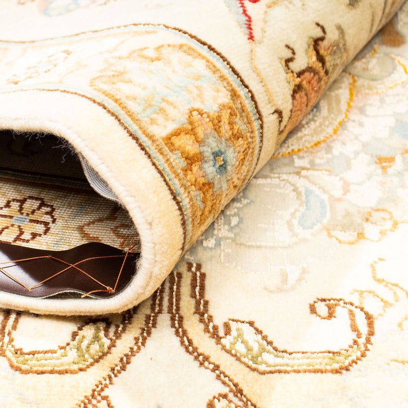 Alfombra Persa - Tabriz - Real - 307 x 198 cm - beige