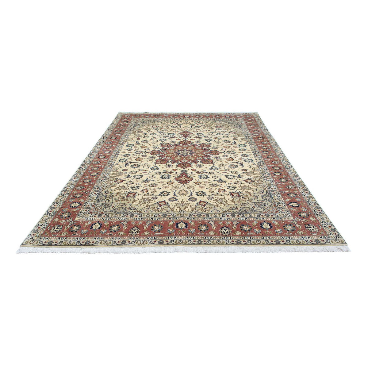 Alfombra Persa - Tabriz - Real - 308 x 205 cm - beige