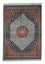 Alfombra persa - Ghom - 84 x 60 cm - azul oscuro
