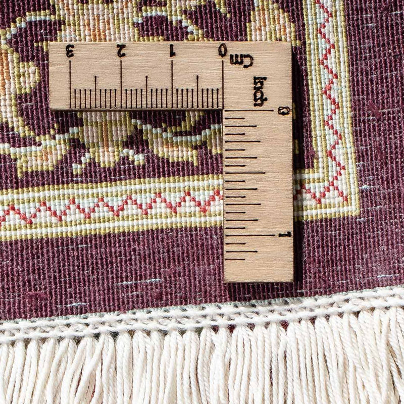 Alfombra persa - Ghom - 93 x 60 cm - beige