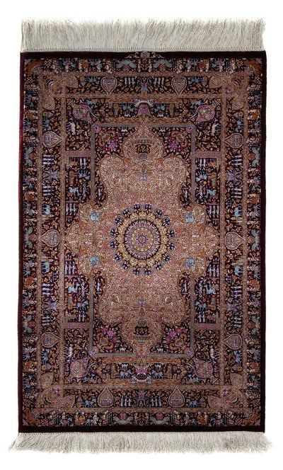 Qom Alfombra 62x90cm - Alfombra persa