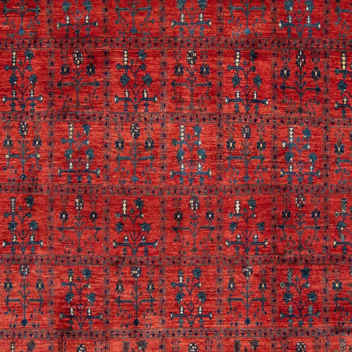 Alfombra Gabbeh - Persa Kashkuli - 345 x 260 cm - rojo oscuro