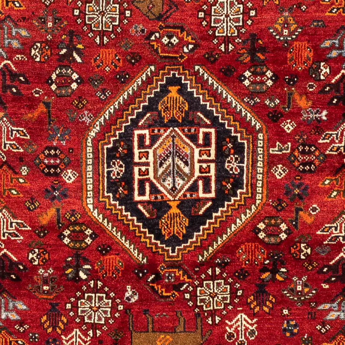 Alfombra persa - Nómada - 257 x 183 cm - rojo