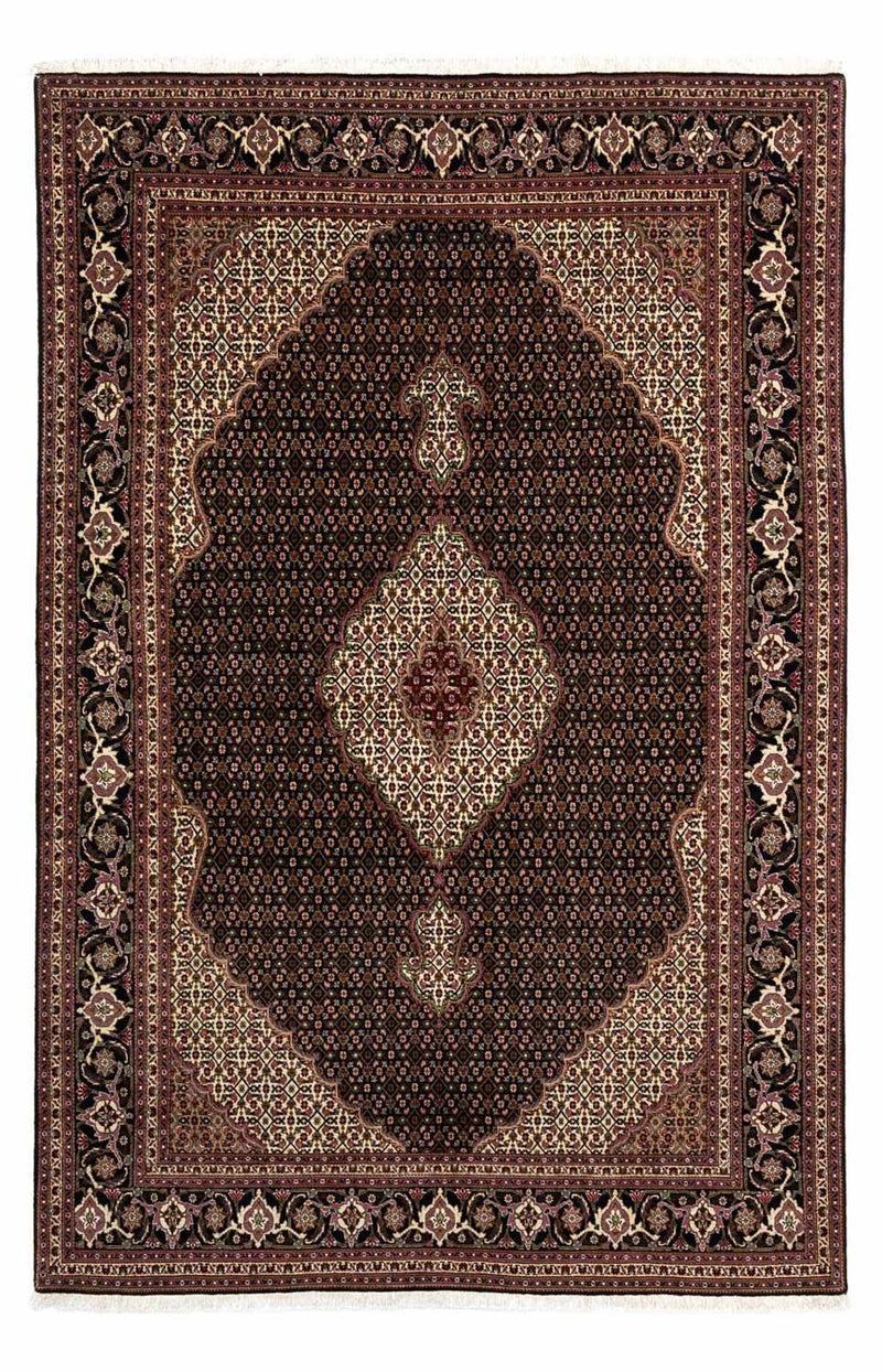 Alfombra Persa - Tabriz - Real - 298 x 207 cm - azul oscuro