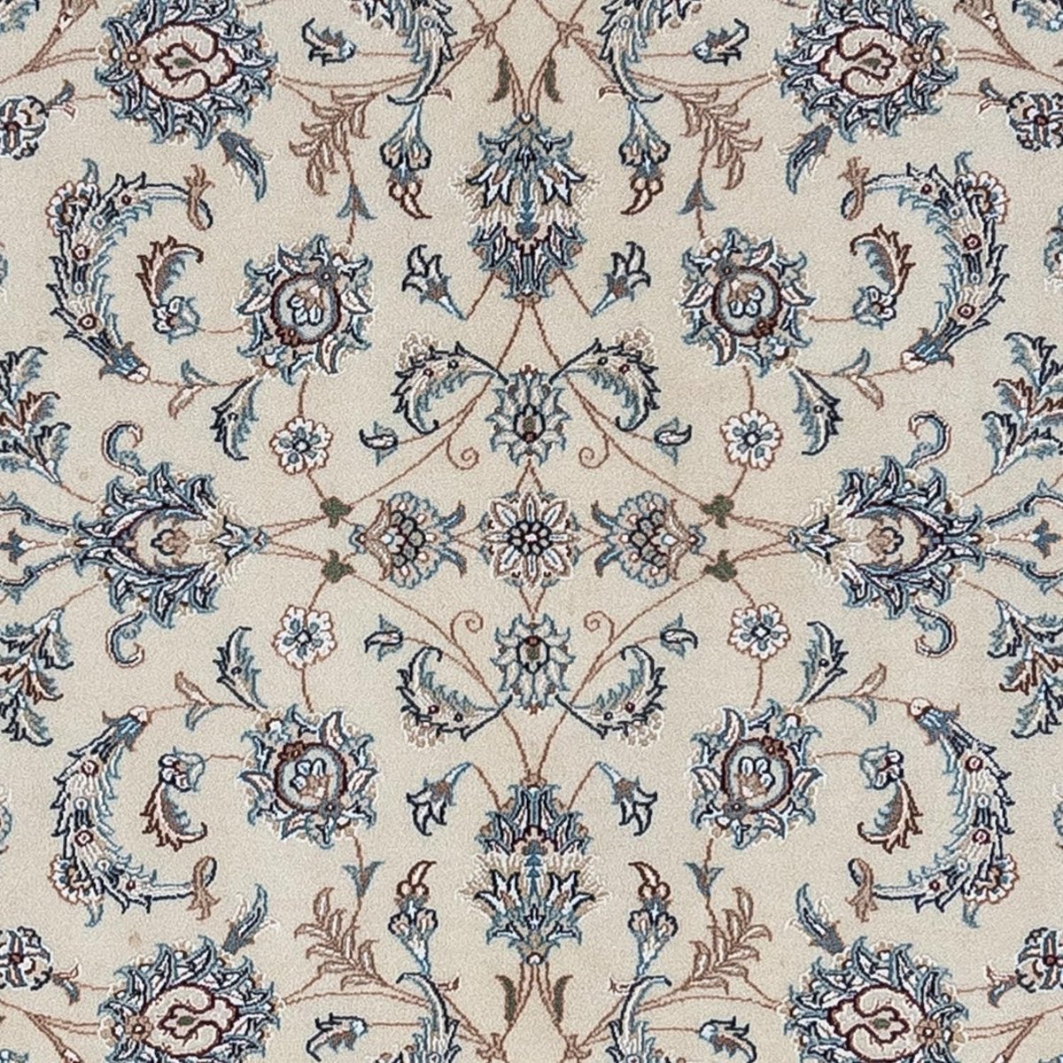 Alfombra Persa - Nain - Real - 300 x 250 cm - plata