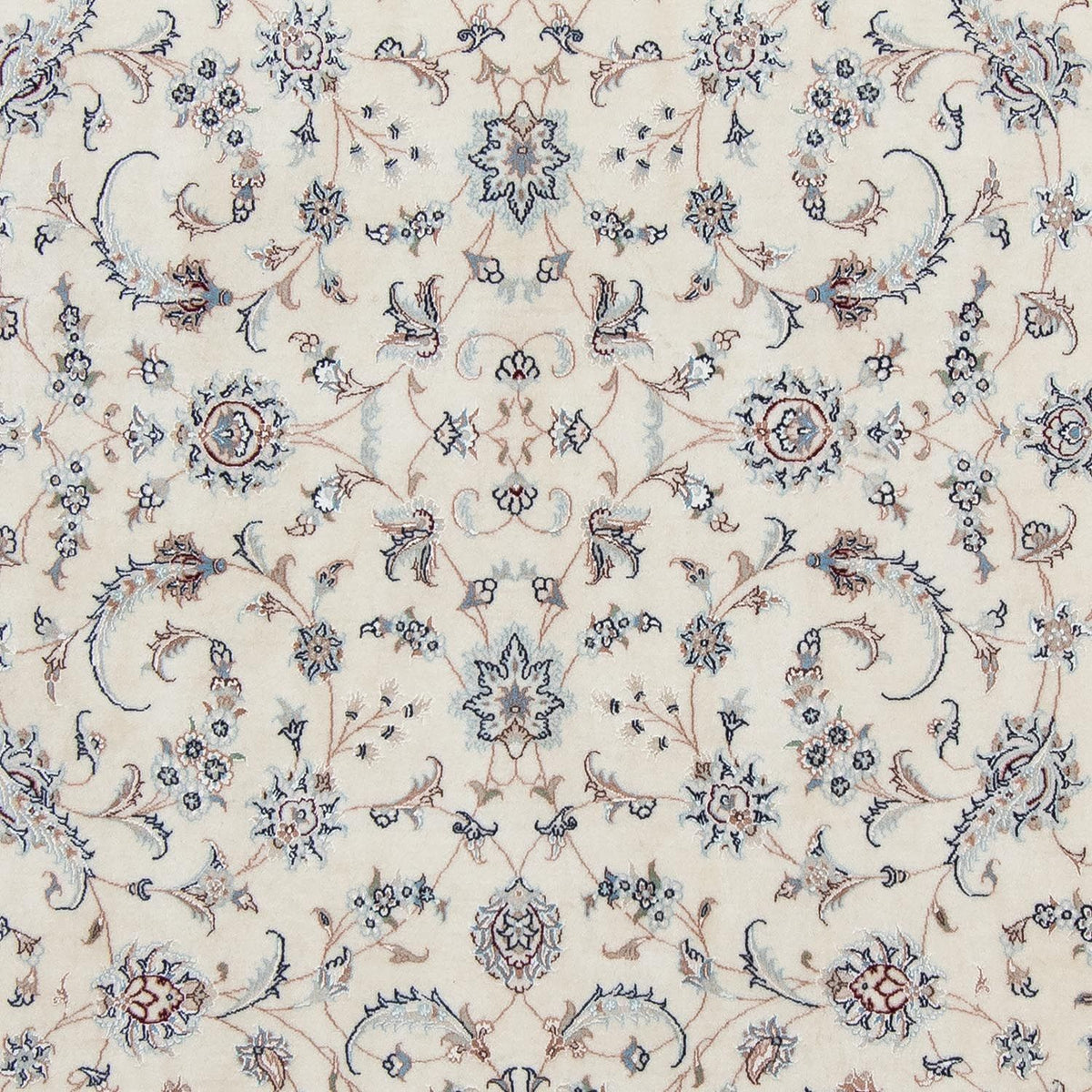 Alfombra Persa - Nain - Real - 300 x 199 cm - plata