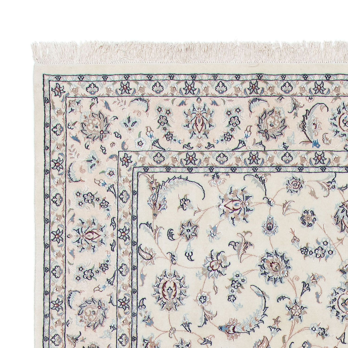 Alfombra Persa - Nain - Real - 300 x 199 cm - plata