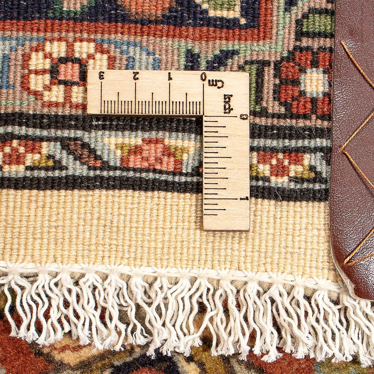 Alfombra persa - Bidjar - 206 x 137 cm - beige