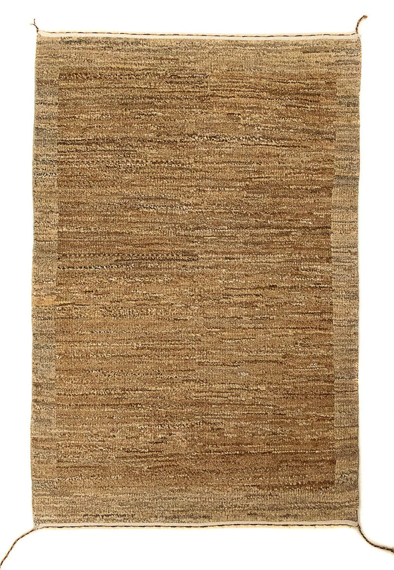 Alfombra Gabbeh - Indus - 93 x 60 cm - marrón