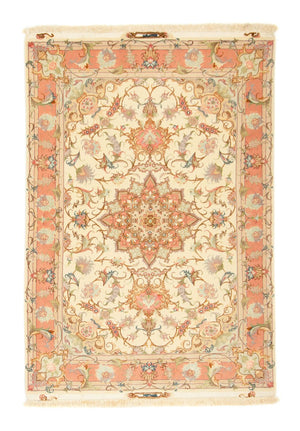 Alfombra Persa - Tabriz - Real - 150 x 104 cm - beige
