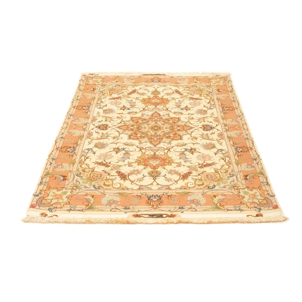 Alfombra Persa - Tabriz - Real - 150 x 104 cm - beige