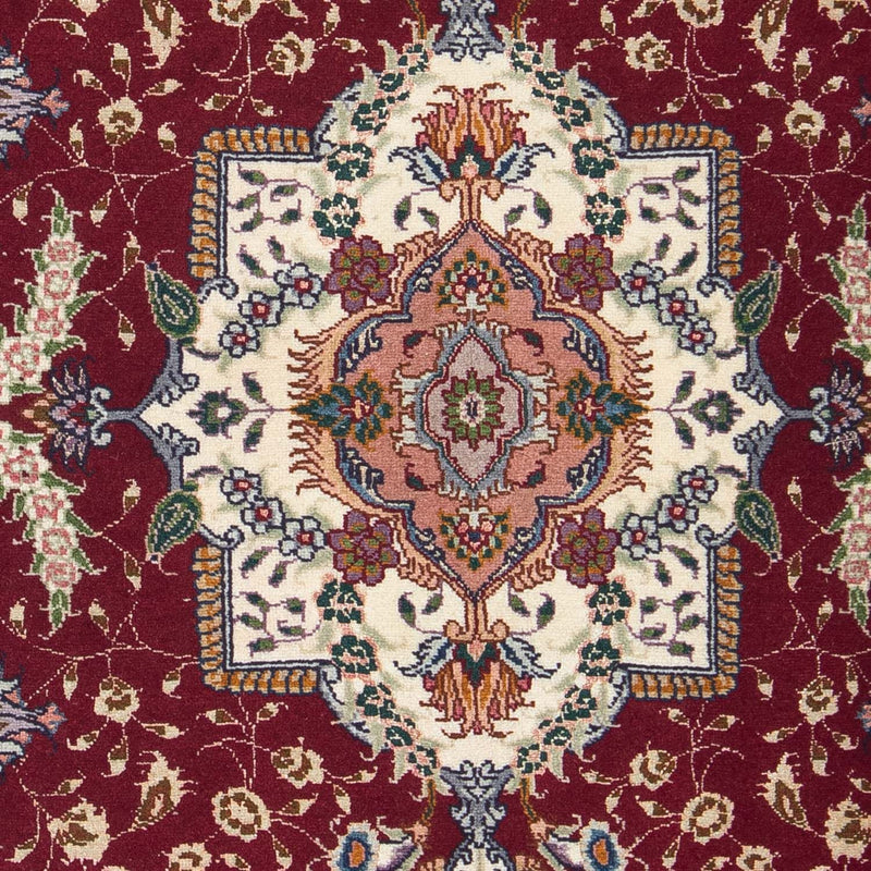 Alfombra Persa - Tabriz - Real - 93 x 63 cm - rojo