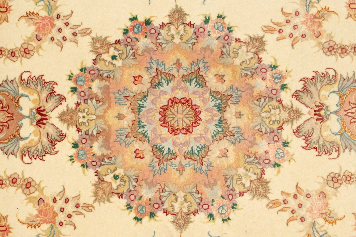Alfombra Persa - Tabriz - Real - 154 x 102 cm - beige