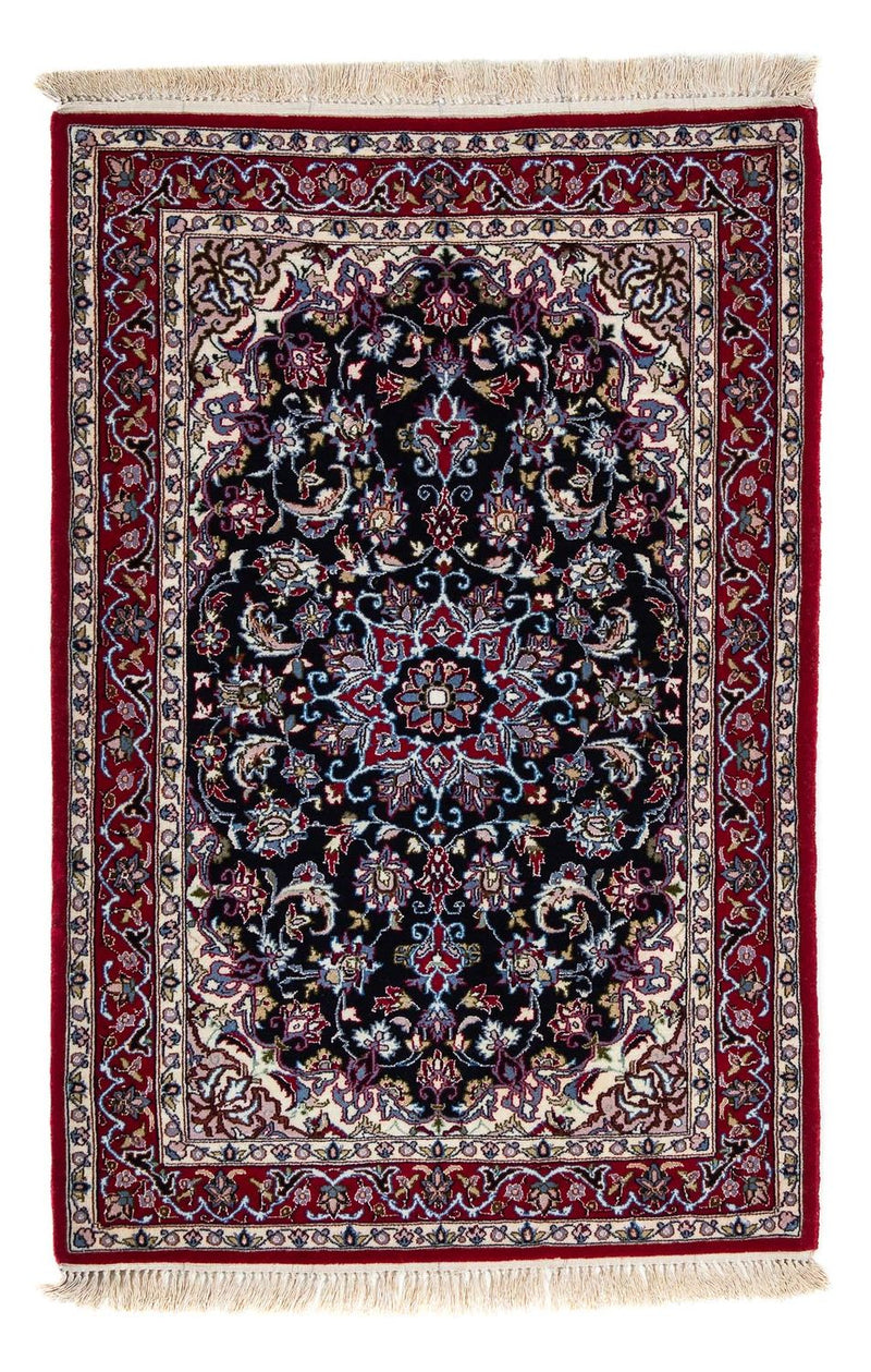 Alfombra Persa - Isfahan - Prima - 108 x 72 cm - rojo oscuro