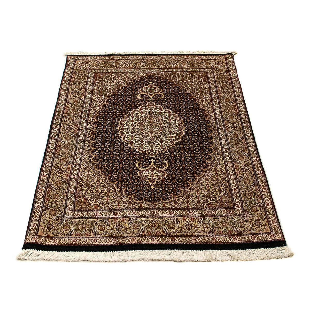 Alfombra Persa - Tabriz - Real - 120 x 80 cm - azul oscuro