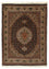 Alfombra Persa - Tabriz - Real - 114 x 83 cm - azul oscuro