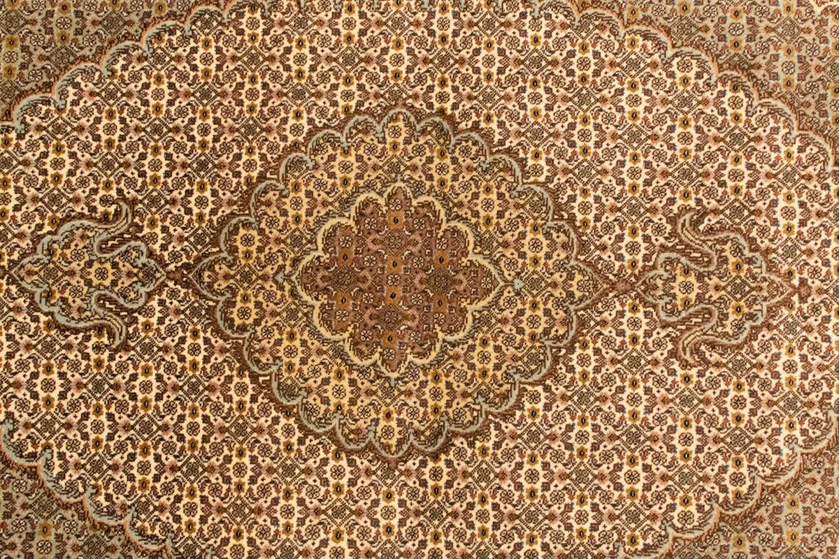 Alfombra Persa - Tabriz - Real - 151 x 103 cm - beige