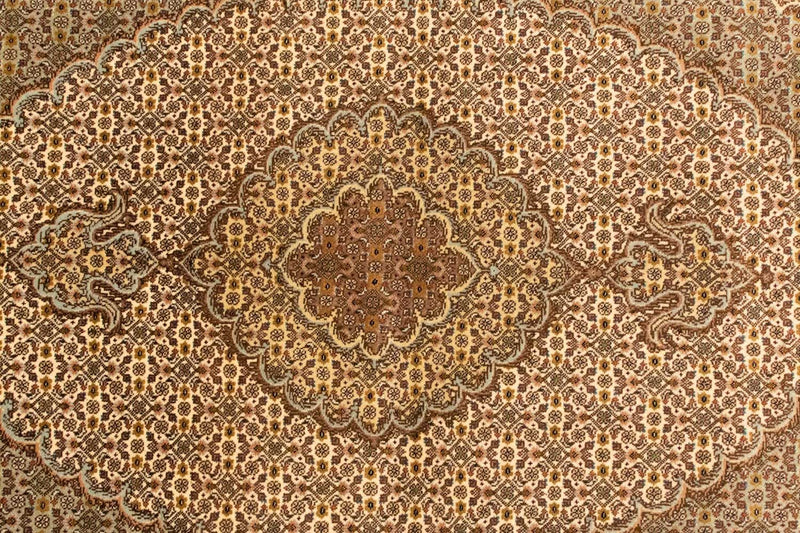 Alfombra Persa - Tabriz - Real - 151 x 103 cm - beige