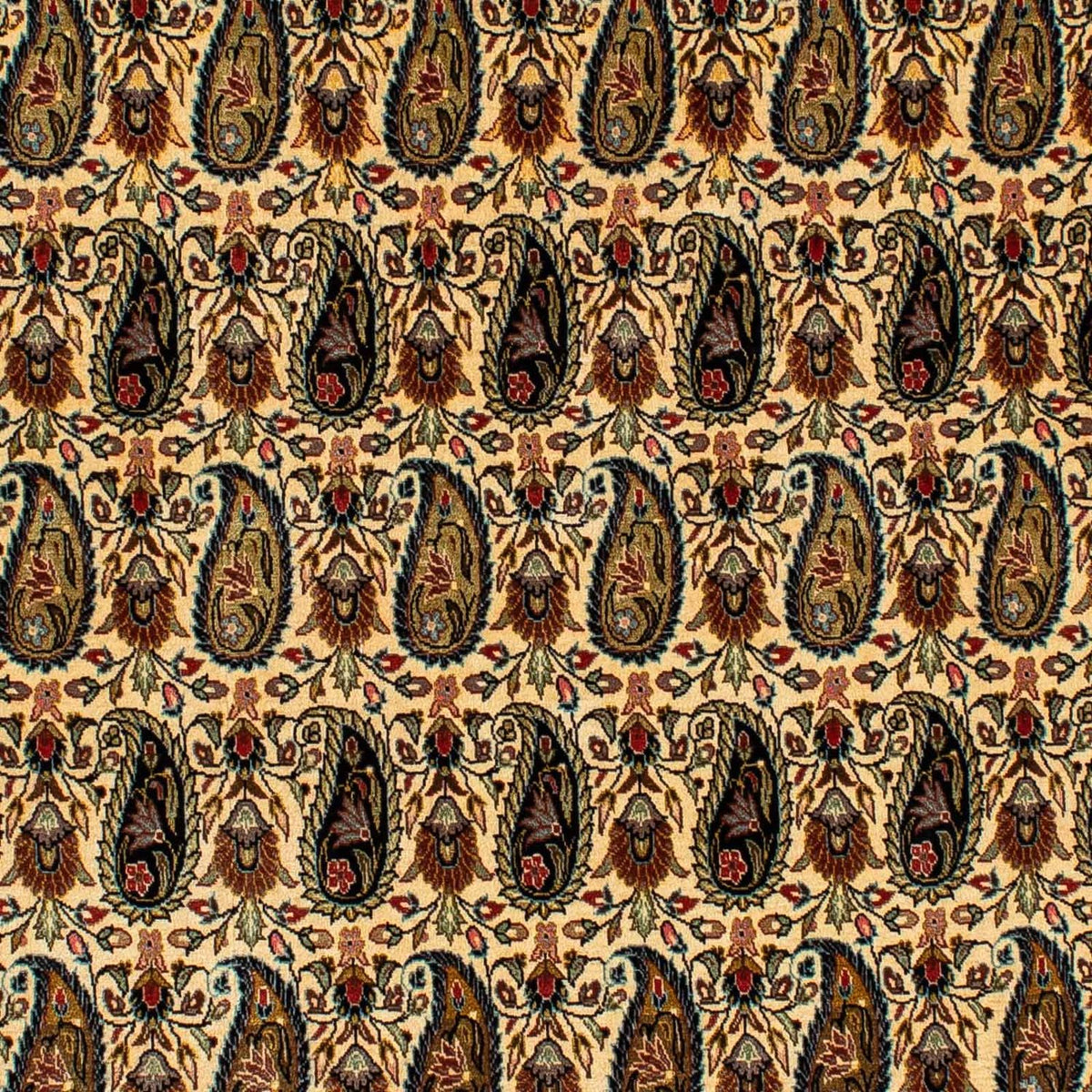 Alfombra de seda - Ghom Seda - Prima - 195 x 135 cm - beige claro