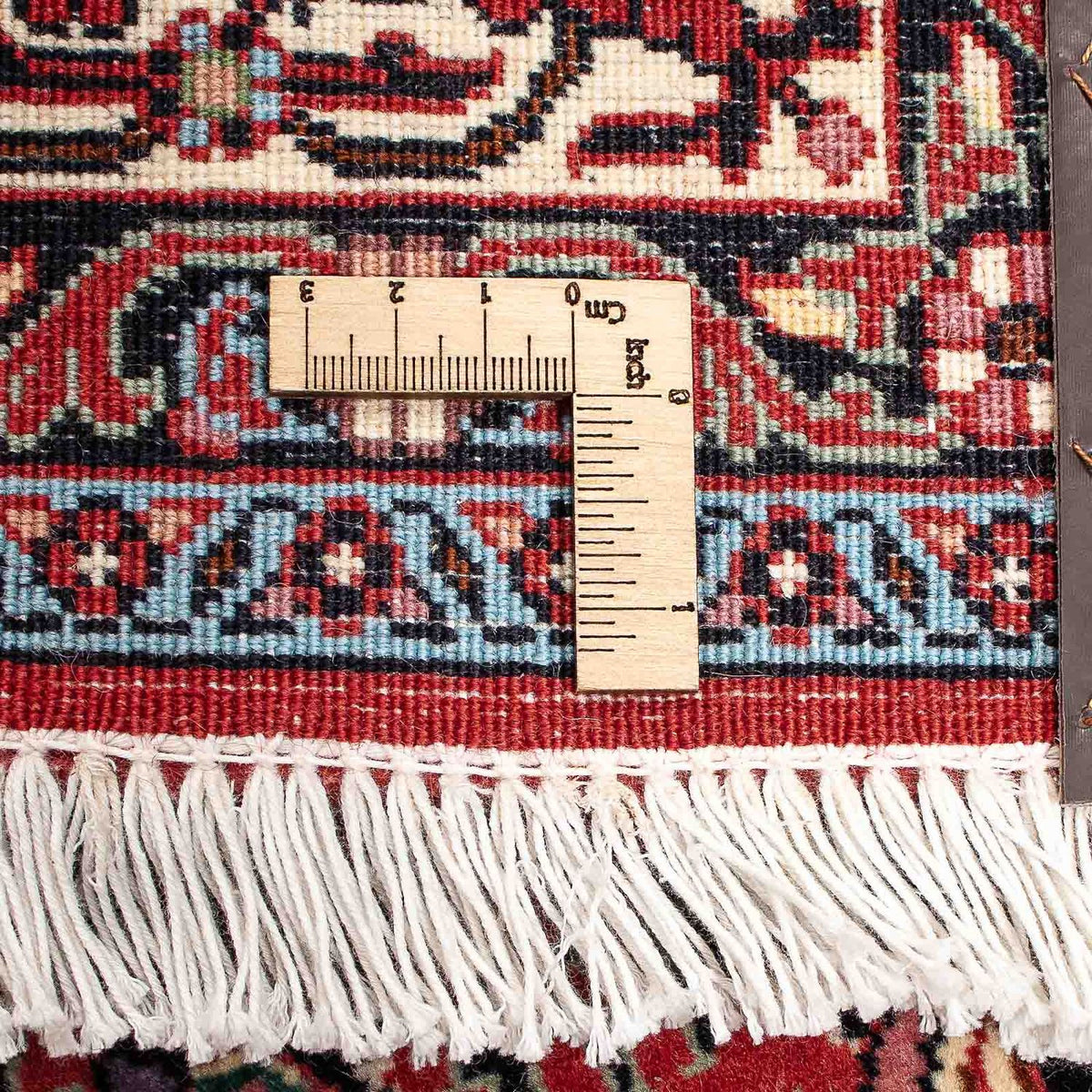 Alfombra persa - Bidjar - 220 x 153 cm - rojo