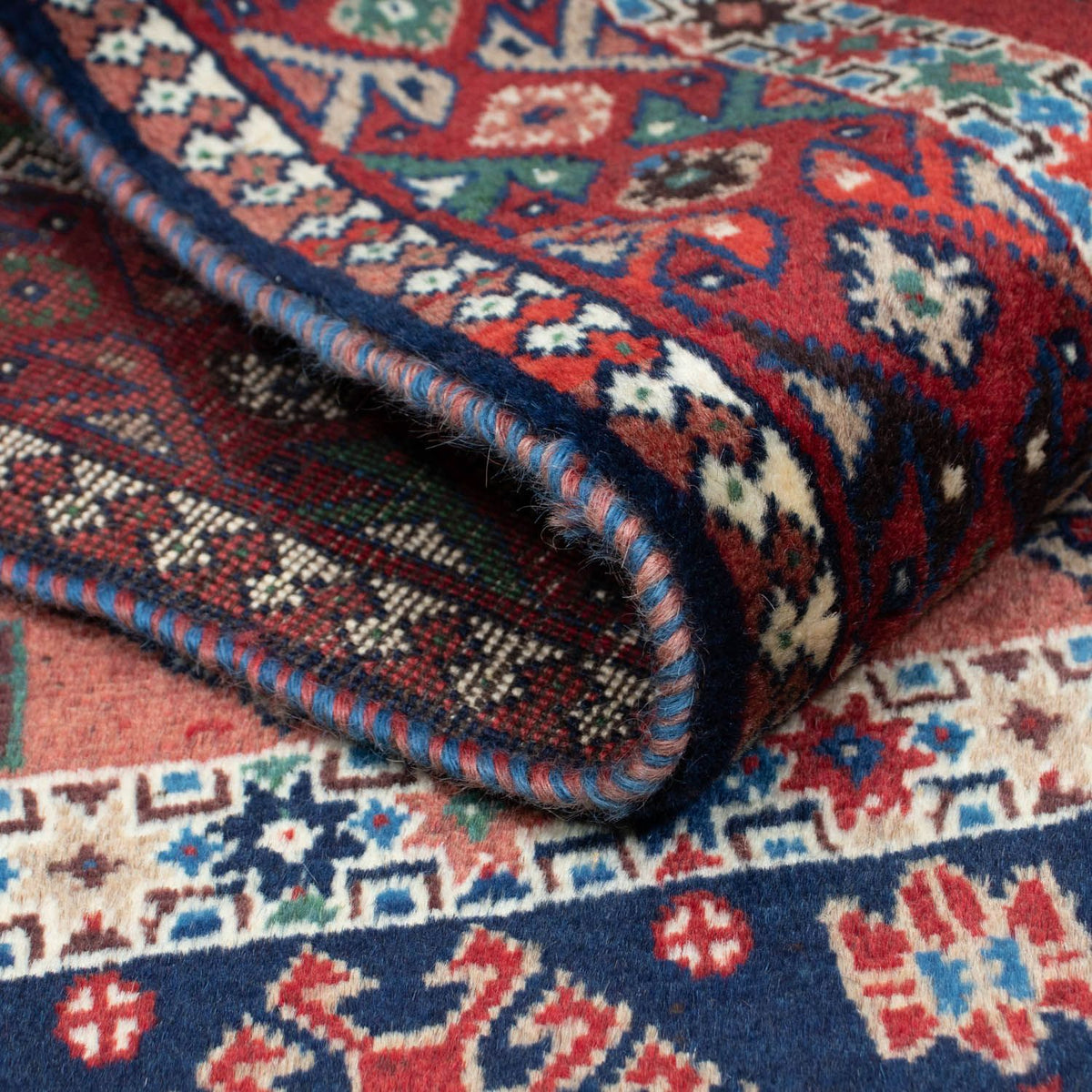 Alfombra de pasillo Alfombra persa - Nómada - 189 x 99 cm - azul