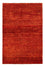 Alfombra Gabbeh - Indus - 202 x 137 cm - rojo oscuro