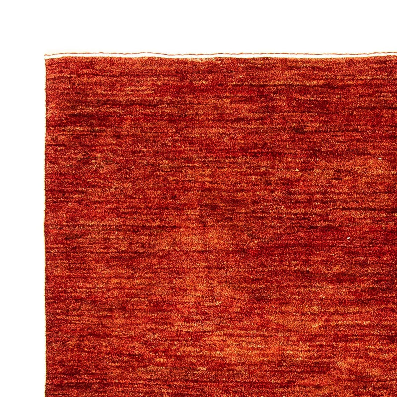 Alfombra Gabbeh - Indus - 202 x 137 cm - rojo oscuro