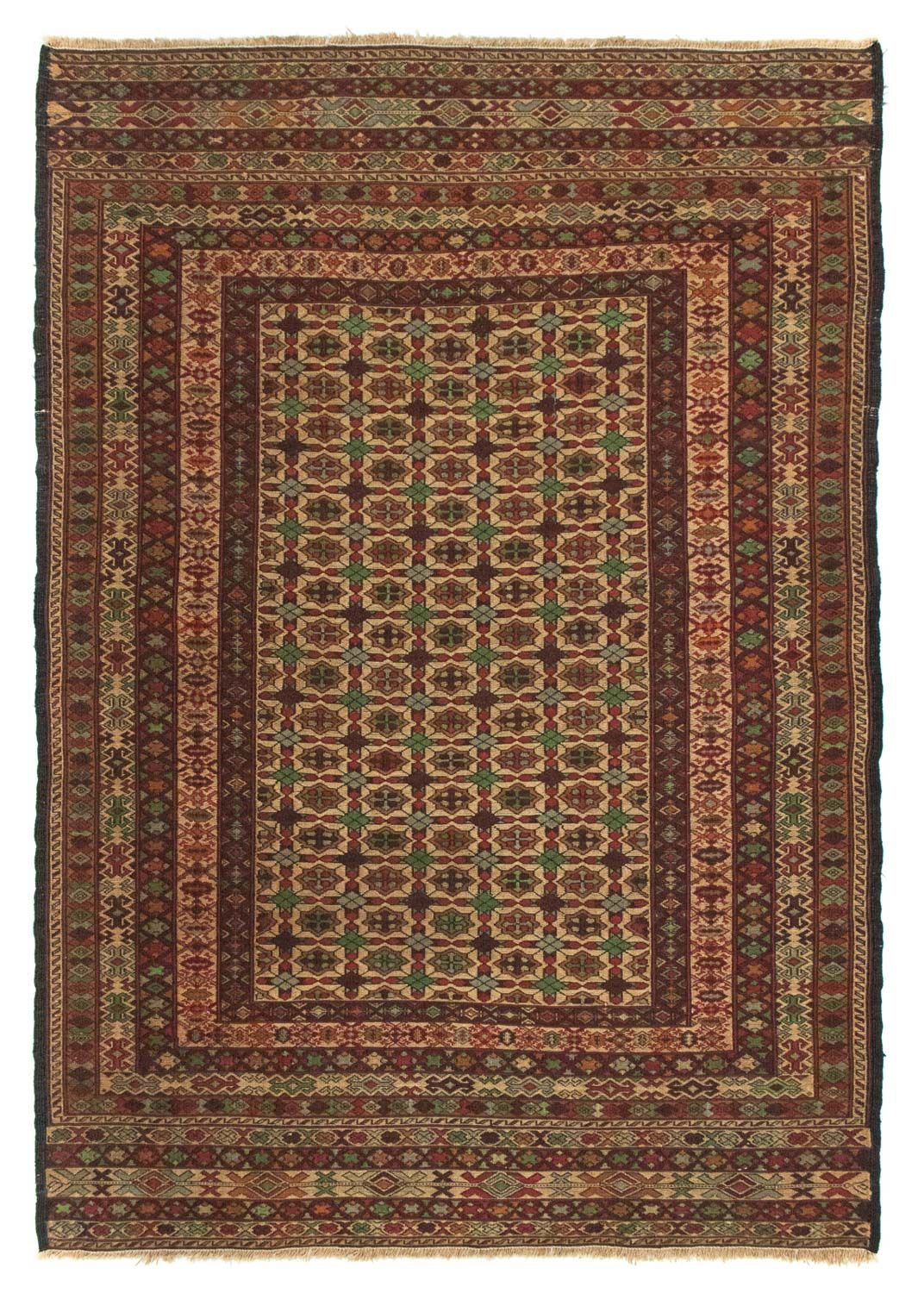 Alfombra Kelim - Oriental - 147 x 103 cm - multicolor