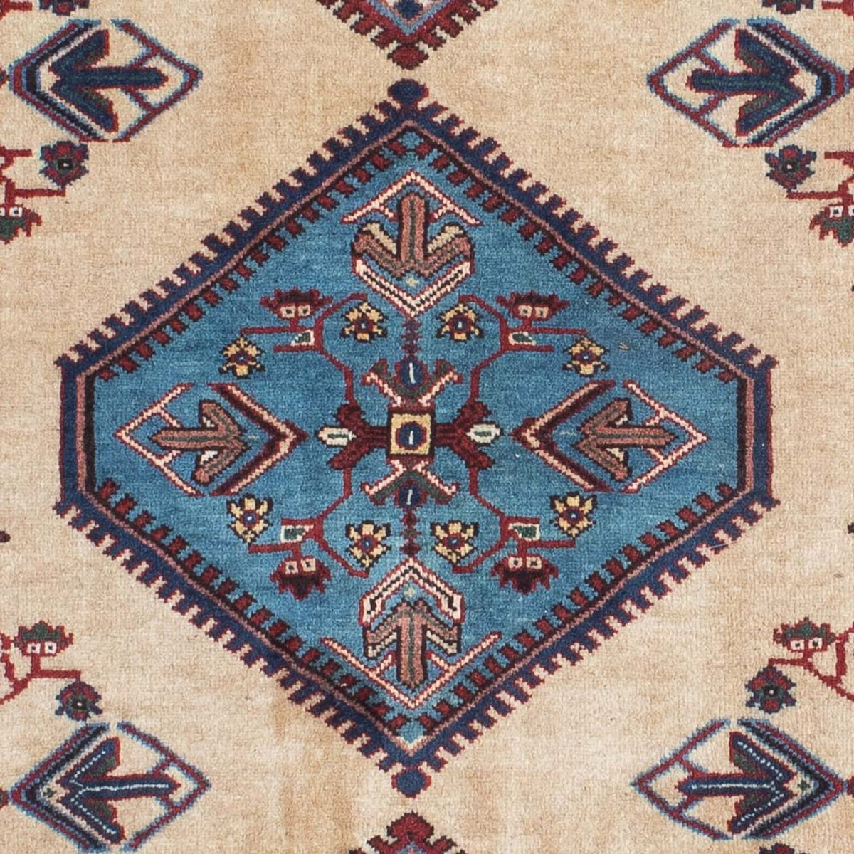 Alfombra de pasillo Alfombra persa - Nómada - 238 x 80 cm - beige