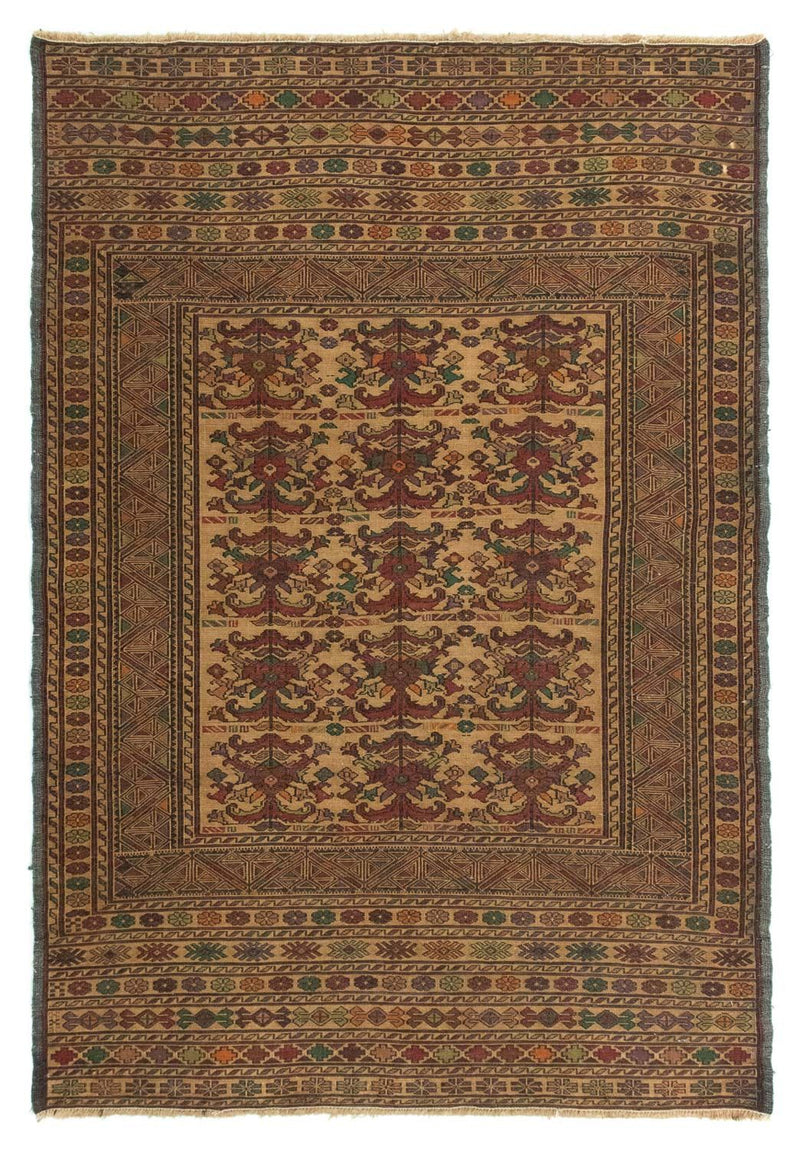 Alfombra Kelim - Oriental - 140 x 92 cm - multicolor
