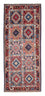 Alfombra de pasillo Alfombra persa - Nómada - 190 x 80 cm - rojo claro