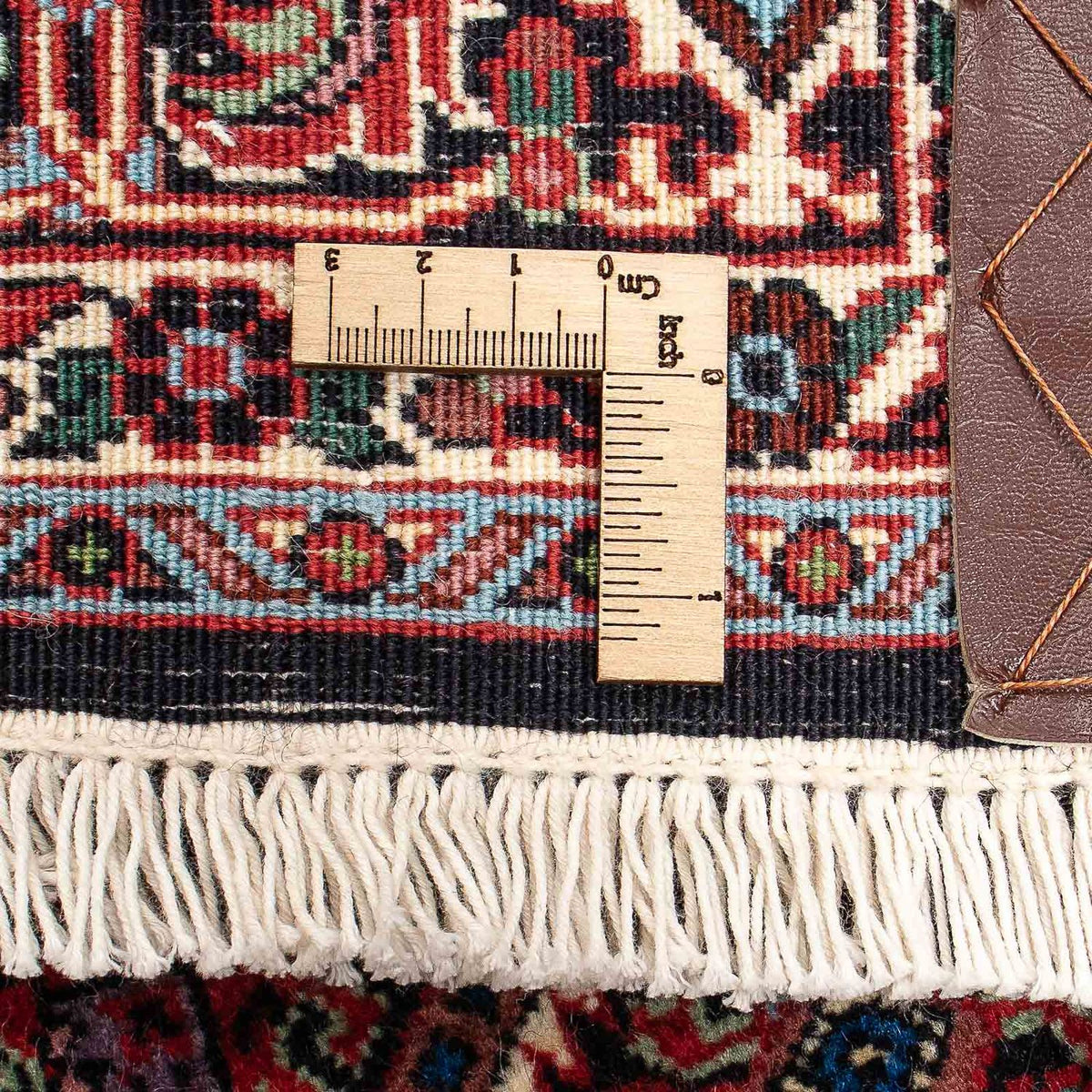 Alfombra persa - Bidjar - 212 x 133 cm - azul oscuro