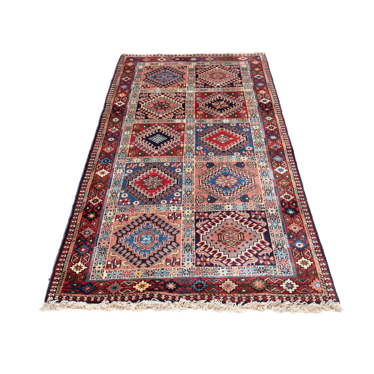 Alfombra de pasillo Alfombra persa - Nómada - 197 x 81 cm - rojo claro