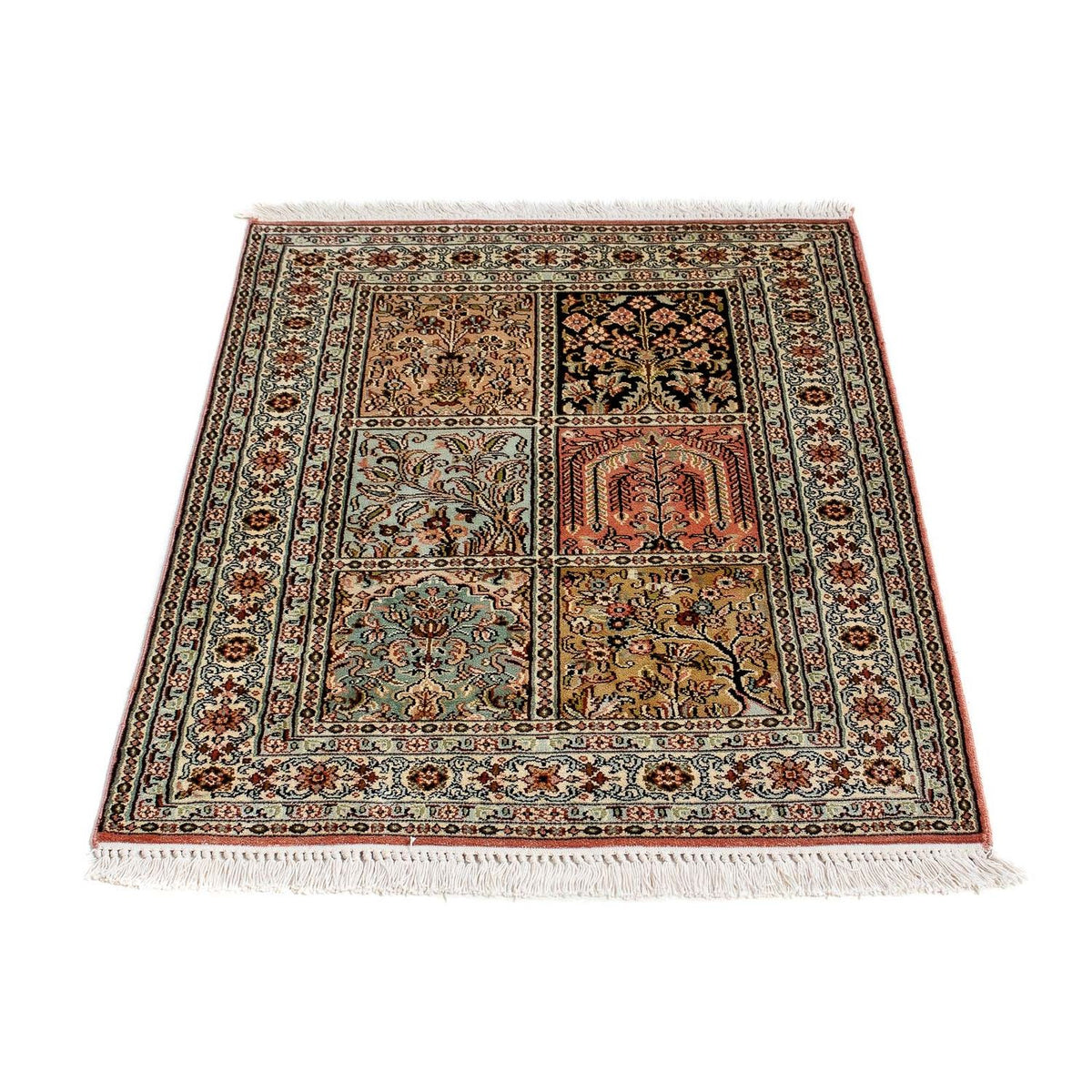 Alfombra persa - Clásica - 90 x 64 cm - multicolor