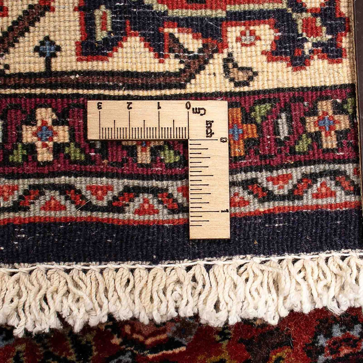 Alfombra persa - Bidjar - 188 x 140 cm - óxido