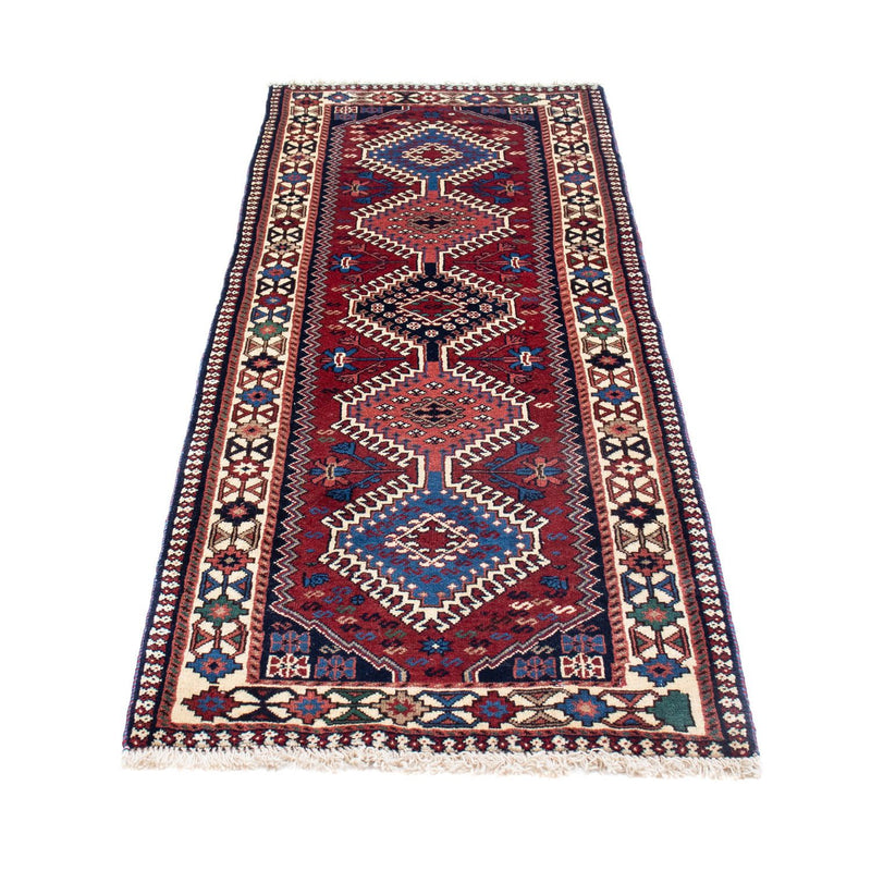 Alfombra de pasillo Alfombra persa - Nómada - 195 x 79 cm - rojo