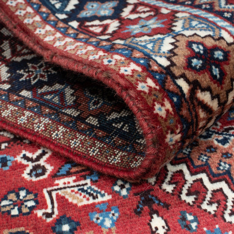 Alfombra de pasillo Alfombra persa - Nómada - 194 x 90 cm - rojo