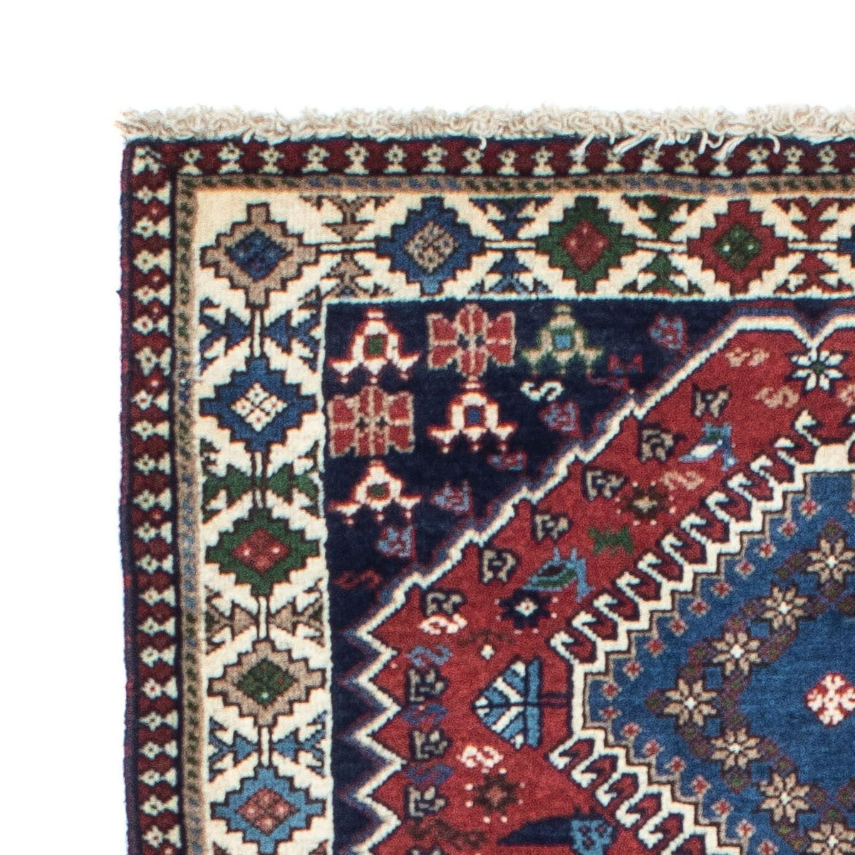 Alfombra de pasillo Alfombra persa - Nómada - 197 x 78 cm - rojo