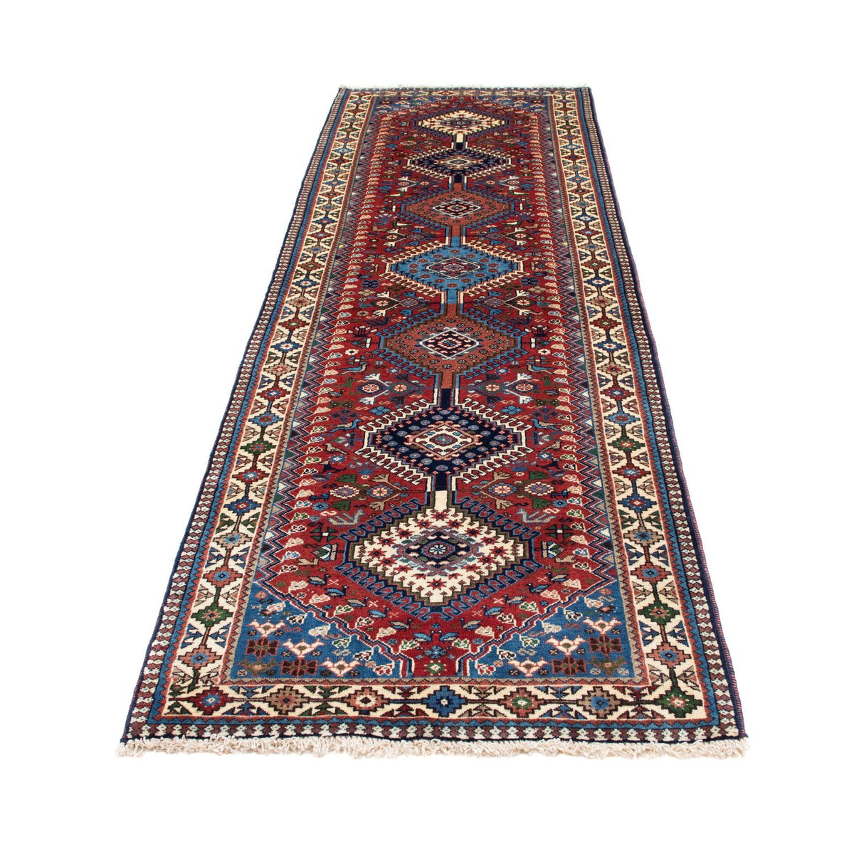 Alfombra de pasillo Alfombra persa - Nómada - 284 x 80 cm - multicolor