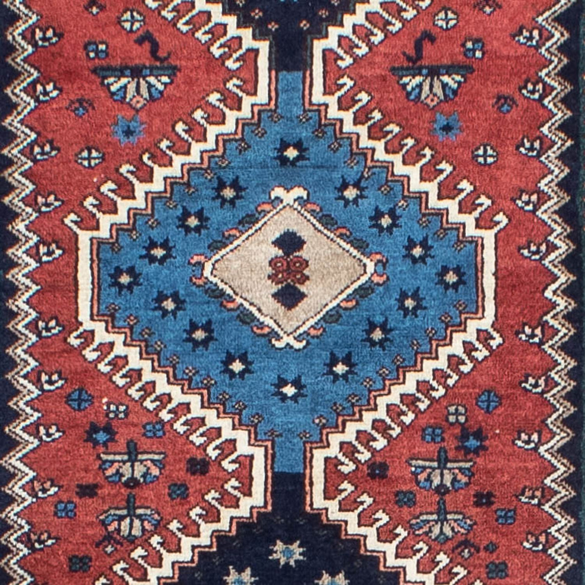 Alfombra de pasillo Alfombra persa - Nómada - 284 x 81 cm - multicolor
