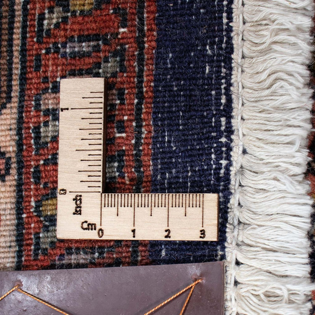 Alfombra persa - Bidjar - 210 x 136 cm - rojo claro