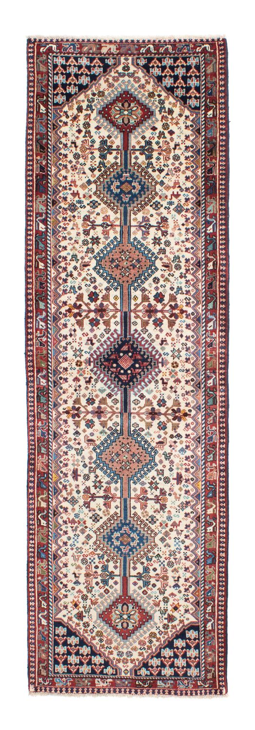 Alfombra de pasillo Alfombra persa - Nómada - 288 x 84 cm - beige